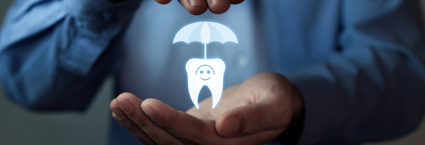 Key on keyboard that says Dental Insurance